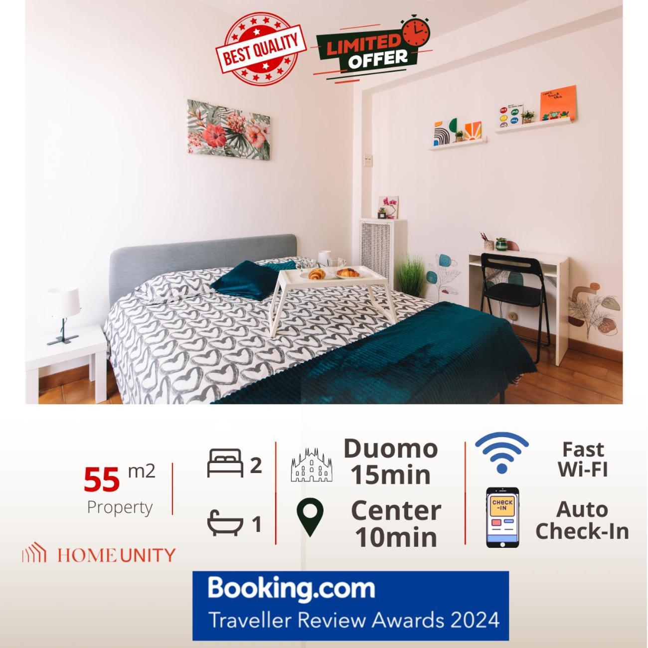Appartement San Siro-duomo Wi-fi & Netflix *